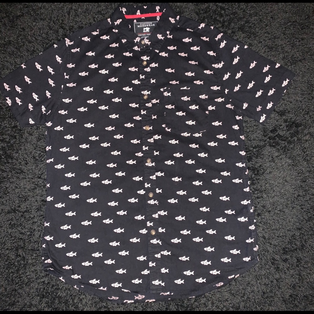 Casual Shark button up, by Cactus Menswear